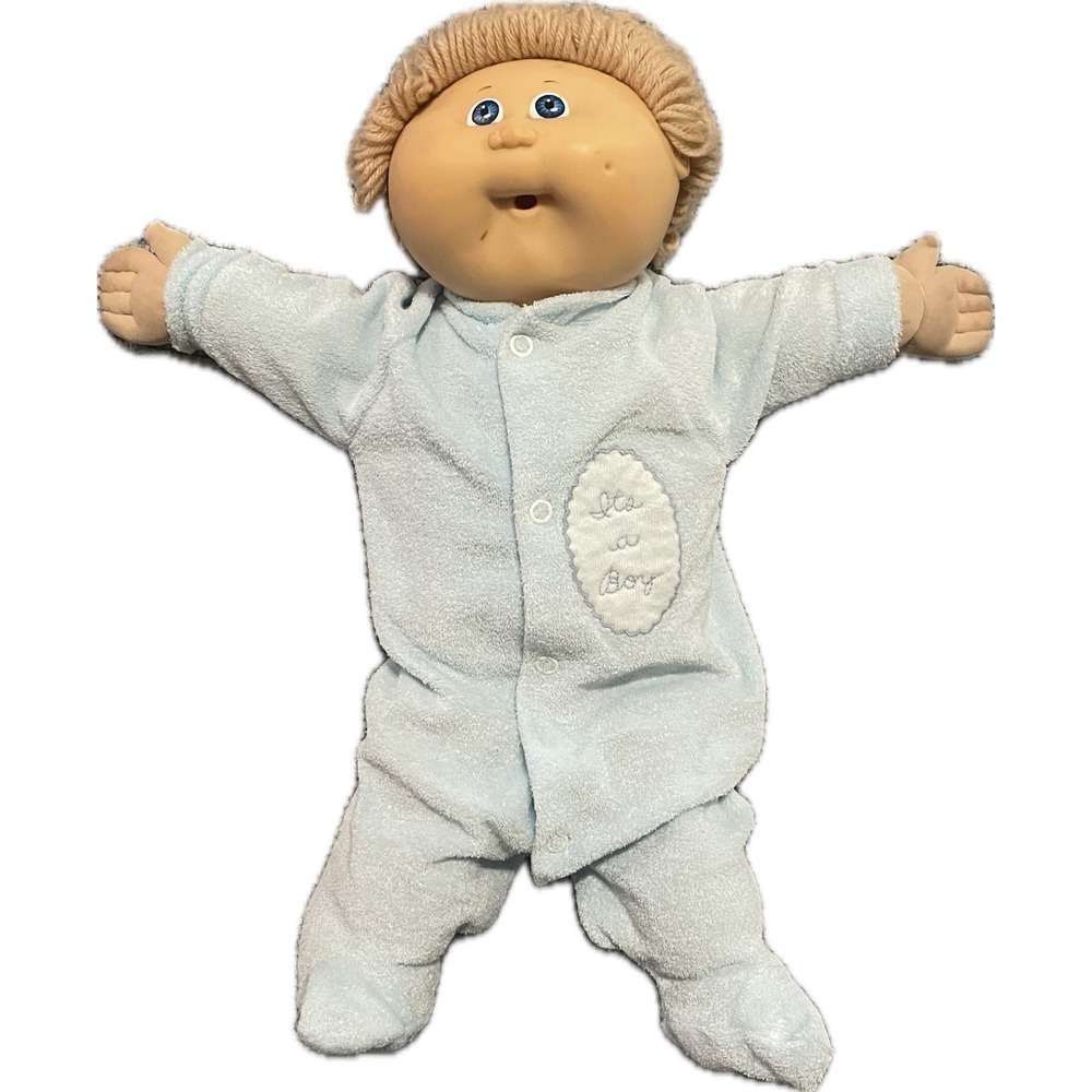 Vintage Cabbage Patch Kids 1985 With Birth Certificate "Mitchel Elwin"